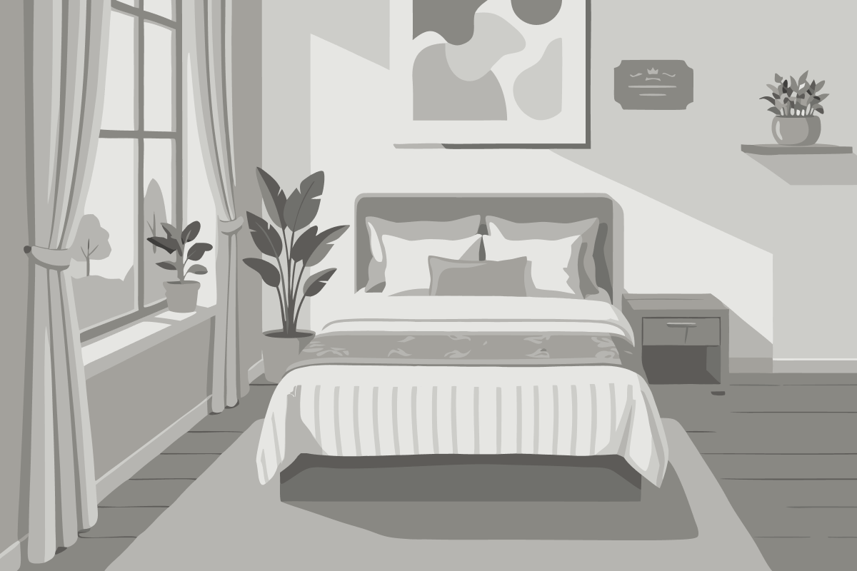 Two-Bedroom Studio Apartment